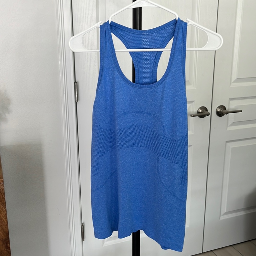 Lululemon blue tank top